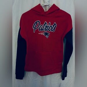 NWTG/ New England Patriots kids Hoodie/ 6-6X